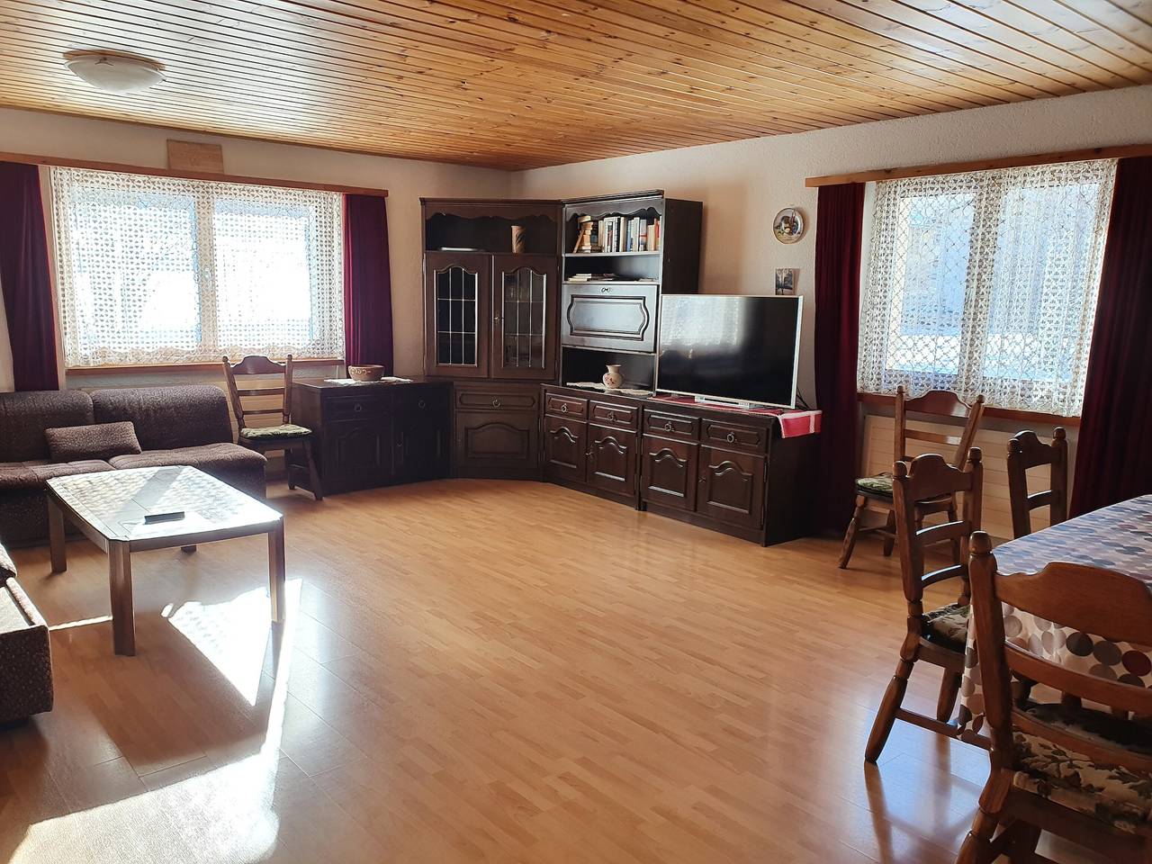 Ganze Ferienwohnung, Ferienwohnung Plaun Grond - Gruppen- und Ferienwohnung, 3 - 16 Personen max. 170m2 in Val Müstair, Unterengadin