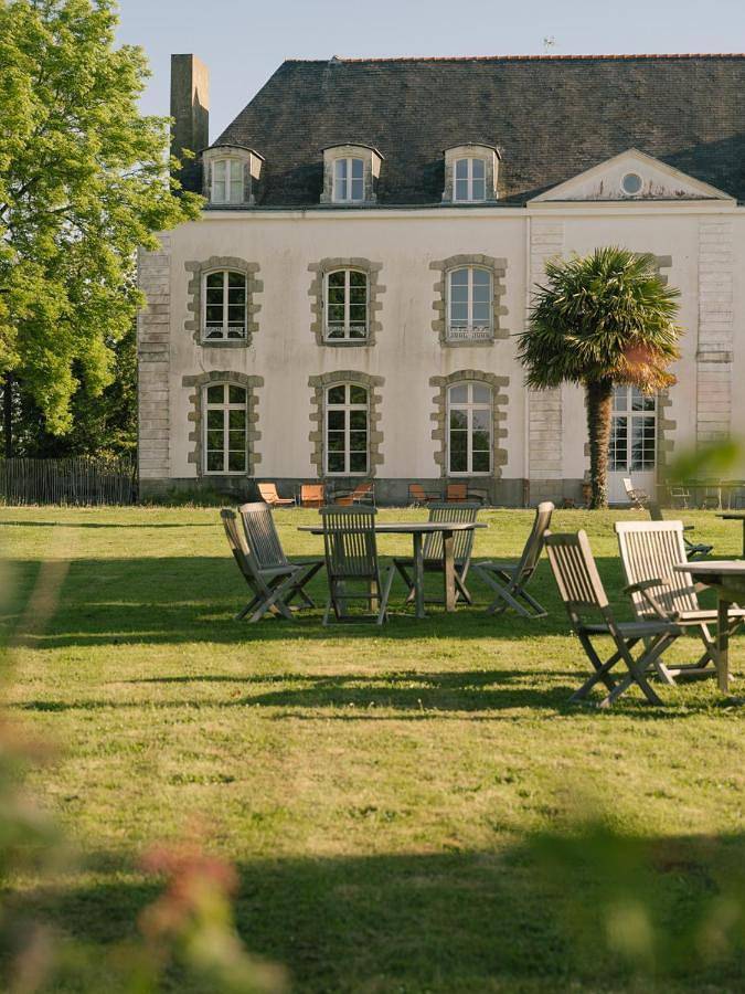 Maison de vacances pour 5 personnes, avec Terrasse ainsi que Jardin et Piscine à Pluneret