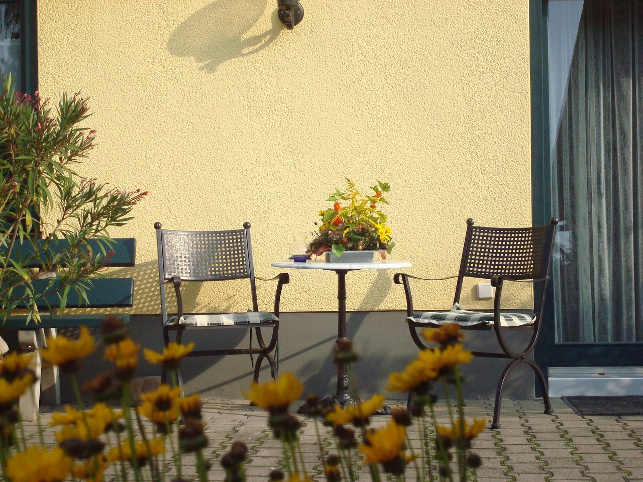 Ferienwohnung Glückstein - Ferienwohnung Glückstein (70qm) mit Garten in Großeibstadt, Rhön-Bayern