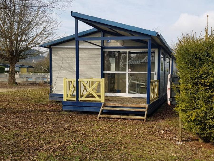 Camping Les Naïades - Chalet 4 personen - Nemo - 20m² - 2 Schlafzimmer in Chatel-Chéhéry, Ardennen