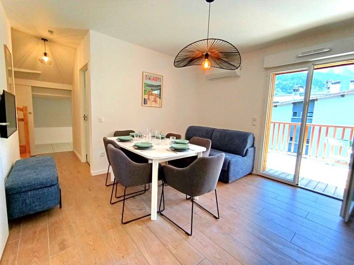 Appartement entier, T2 Cabine 6 Pers. Saint-Lary-Soulan avec Balcon et Wifi in Saint-Lary-Soulan, Parc national des Pyrénées
