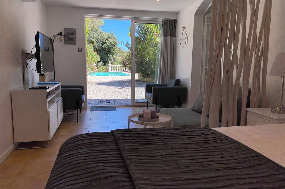 Grote Studio + privé zwembad 50m2 * op 1500m2 grond * Nabijheid Cascade * in Sillans-la-Cascade, Brignoles region