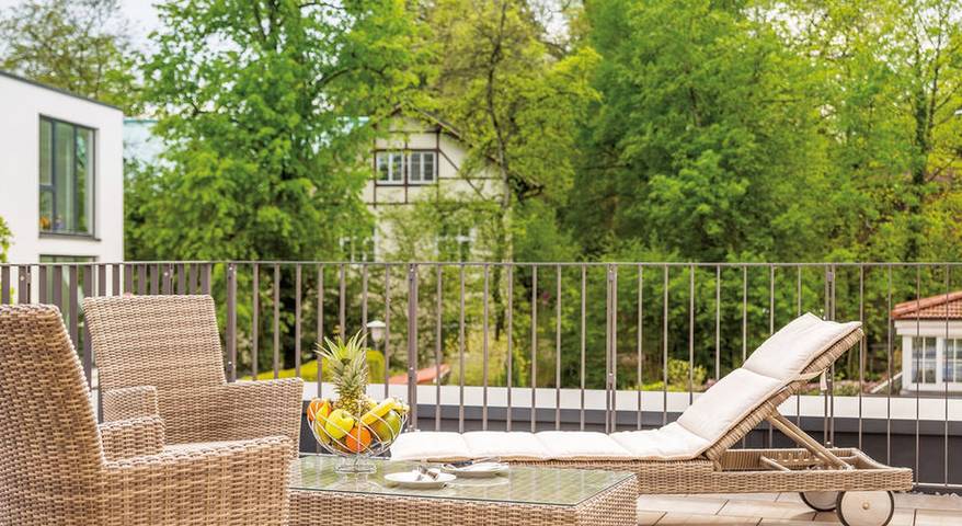 Hotel für 2 Personen, mit Terrasse in Landkreis Lindau - 4