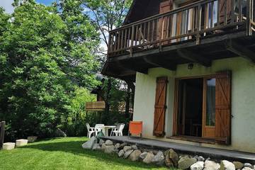 Chalet pour 4 personnes, avec jardin à Allos