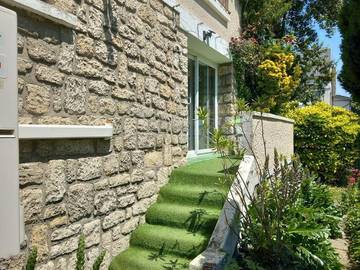 Gîte pour 2 personnes, avec terrasse et vue à Mézy-sur-Seine