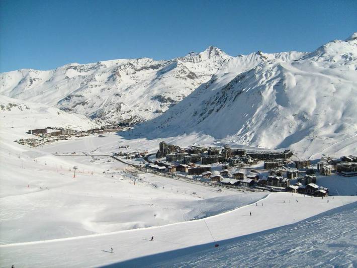 Chalet für 2 Personen, mit Balkon in Val-d'Isère