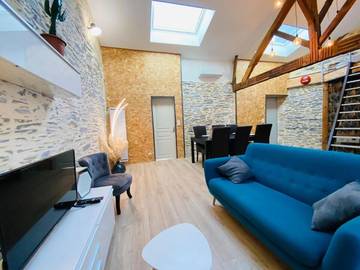 Gîte pour 6 personnes, avec terrasse et jardin à Trélazé