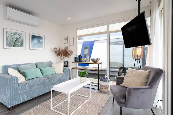 Hausboot für 4 Personen, mit Terrasse - 1