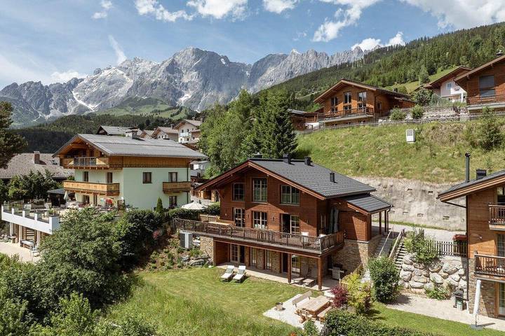 Hütte für 10 Personen, mit Terrasse und Garten sowie Sauna in Mühlbach am Hochkönig - 2