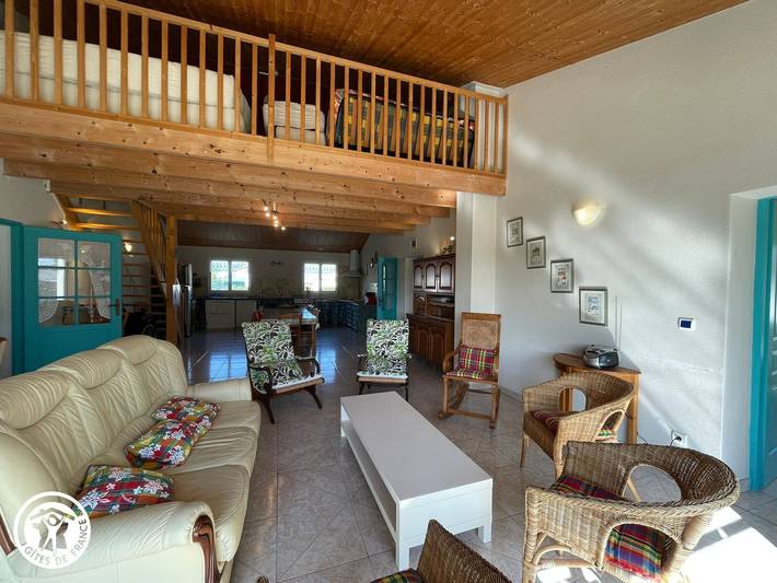 Gîte pour 9 personnes, avec jardin à Bouin - 4