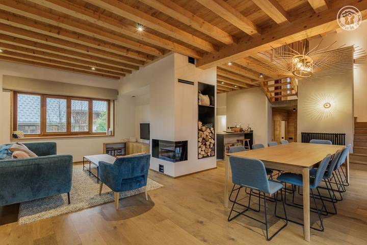 Chalet pour 12 personnes, avec terrasse dans Les Sybelles - 3