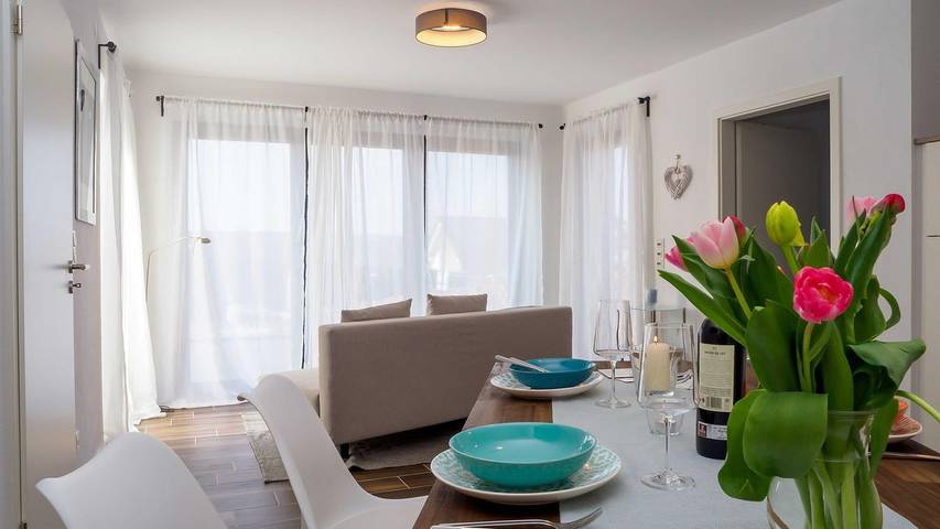 Ferienwohnung für 3 Personen, mit Terrasse in Kirn