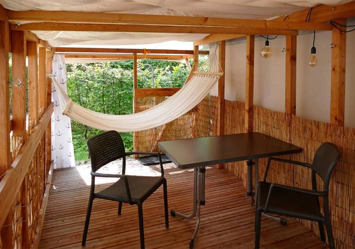 Camping für 2 Personen, mit Garten im Salzburger Land