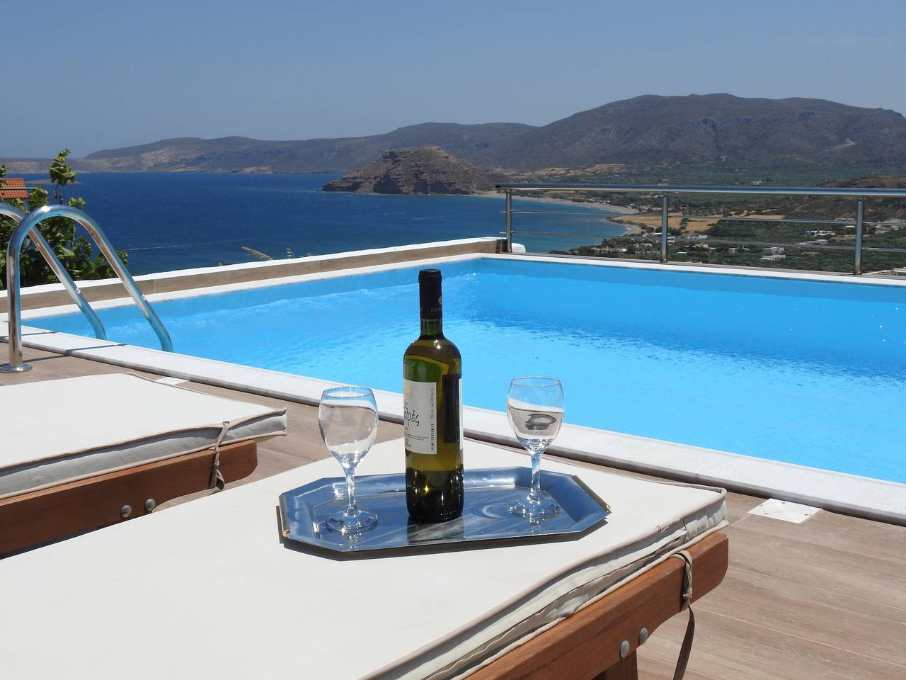 Villa 'Aiolos' con Swim Spa Privado, Vistas al Mar, Wi-Fi y Aire Acondicionado in Playa Vai, Lasithi