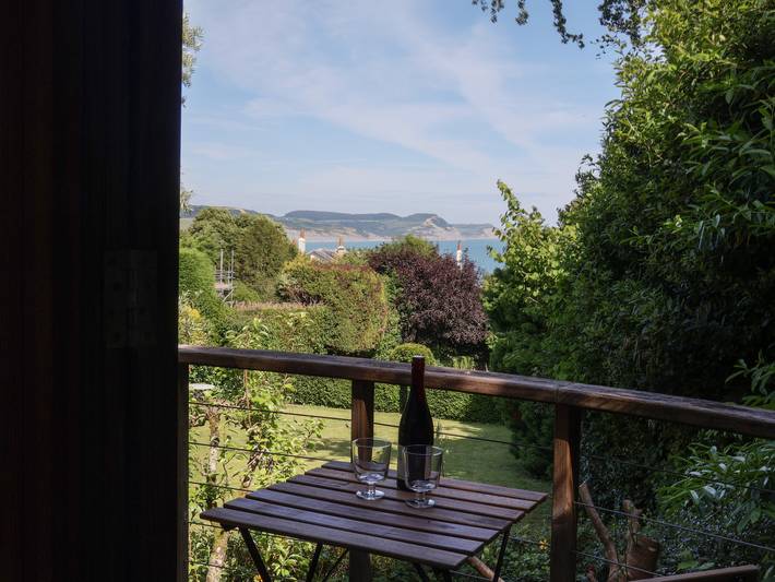 Ferienhaus für 2 Personen, mit Balkon/Terrasse und Garten in Dorset - 2