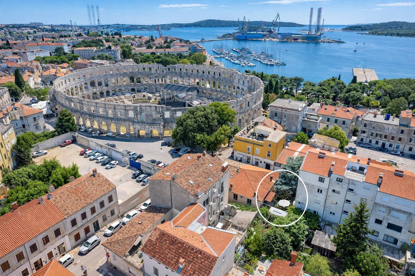 Entire studio, Studio B - Amphitheater Garden Apartments in Pula-Medulin, Pula