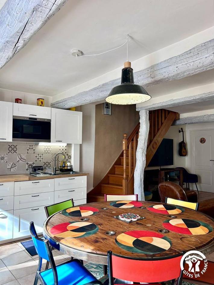 Gîte pour 6 personnes, avec Terrasse ainsi que Jardin et Piscine dans l' Hérault - 3