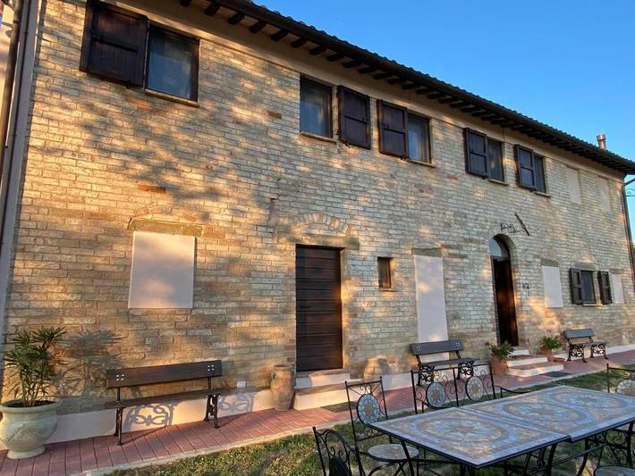 Rustico per 2 persone, con Giardino e Panorama in Umbria