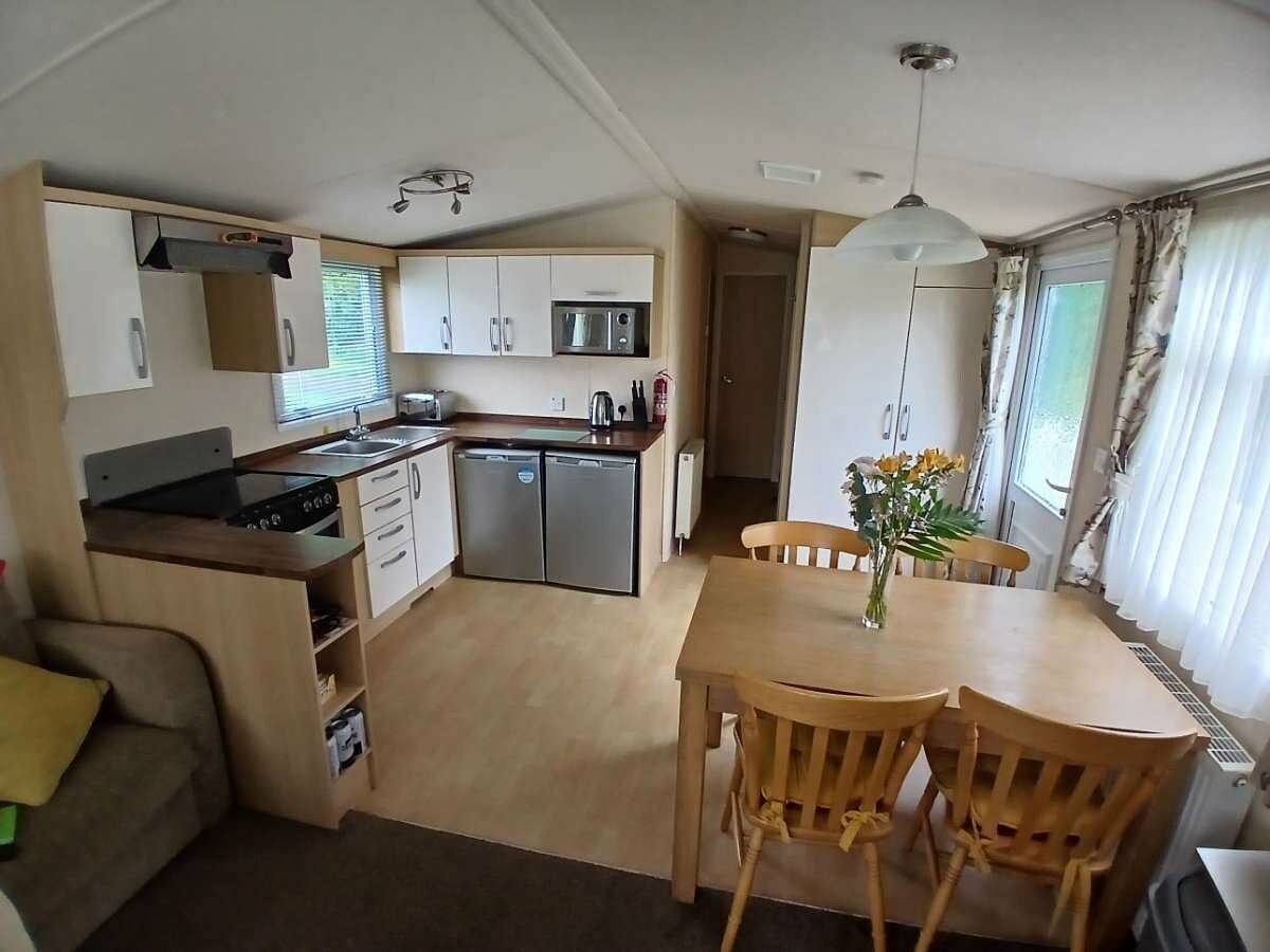 Caravane pour 6 personnes avec jardin in Gloucestershire