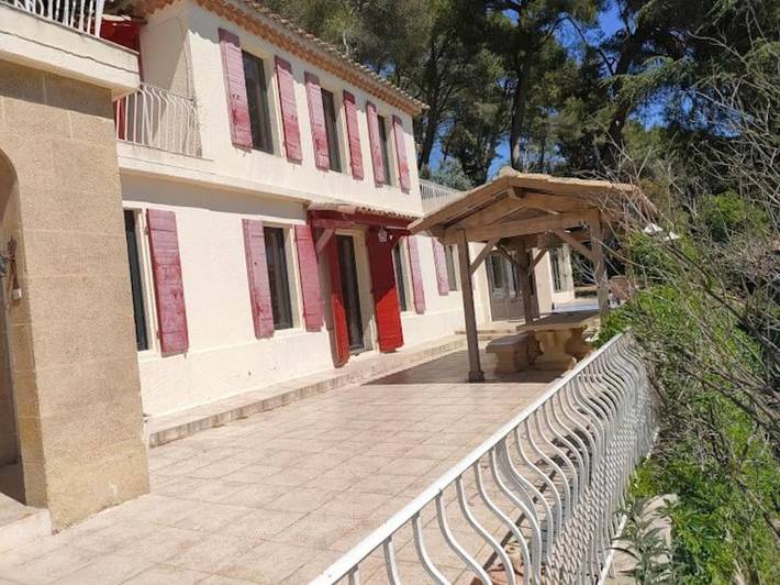 Villa pour 6 personnes, avec piscine ainsi que jardin et vue, animaux acceptés à Aix-en-Provence - 3