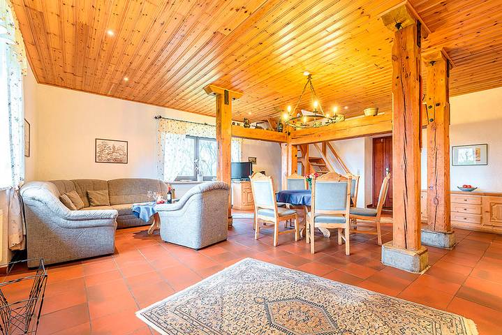 Ferienhaus für 6 Personen, mit Terrasse und Garten sowie Sauna in Trent - 3