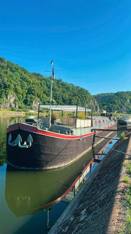 Bateau pour 8 personnes, avec terrasse et vue, adapté aux familles à Andenne - 3