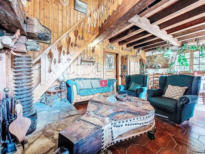 Chalet pour 8 personnes, avec balcon à Saint-Gervais-les-Bains - 2