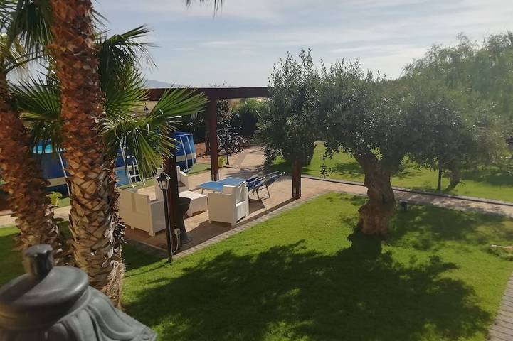 Vakantiehuis voor 6 personen, met tuin en terras in San Vito Lo Capo
