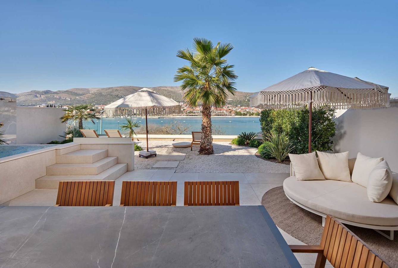 Luxusvilla Lunea mit Pool Iv in Gradska plaža (Trogir), Trogir