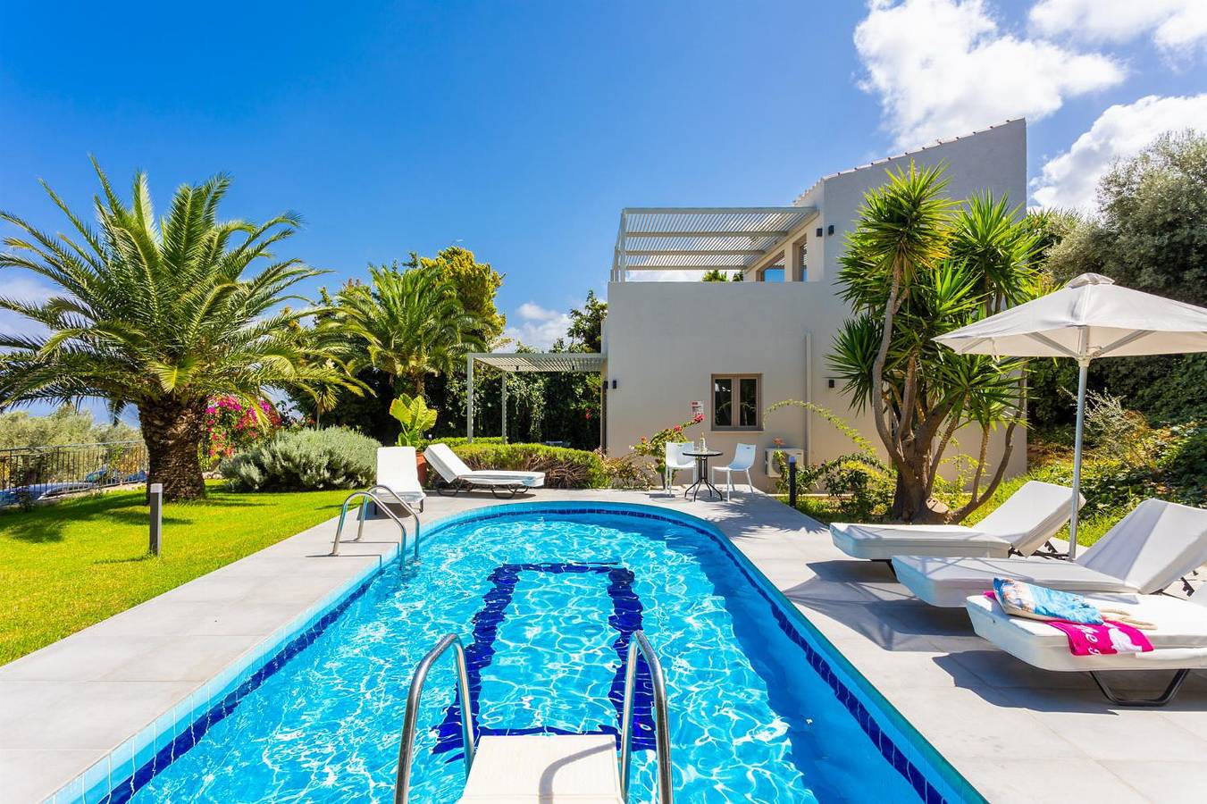 Villa für 6 Personen mit Garten in Rethymno und Umgebung