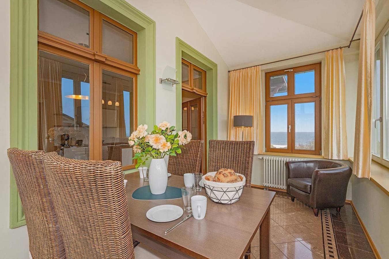 Appartement entier, Villa Bella 06 - sensationeller Ostseeblick in Ahlbeck in Drei Kaiserbäder, Heringsdorf