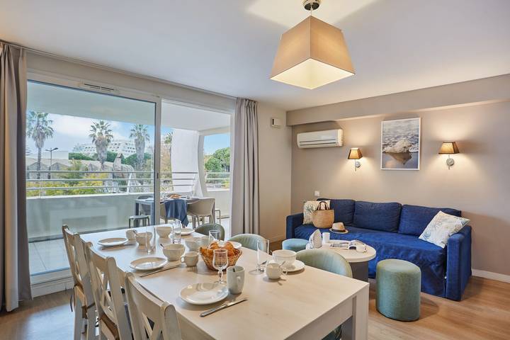 Apartamento para 7 personas, con Piscina en La Grande-Motte
