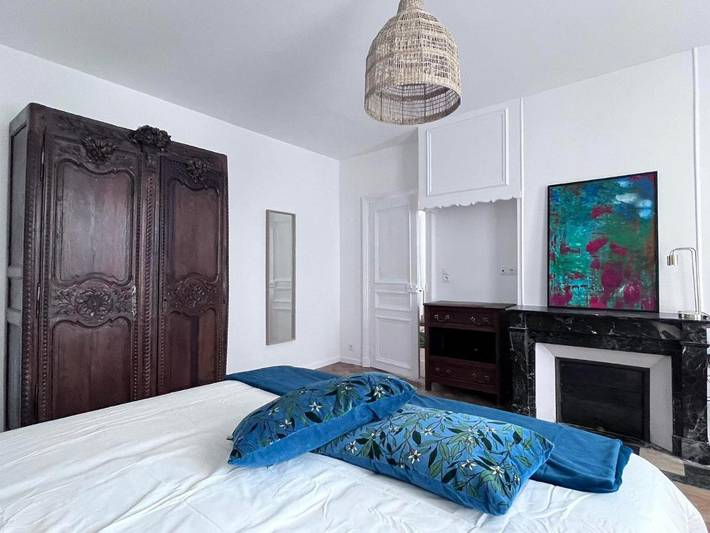 Maison de campagne pour 2 personnes, avec vue ainsi que jardin et piscine à Trie-Château - 4