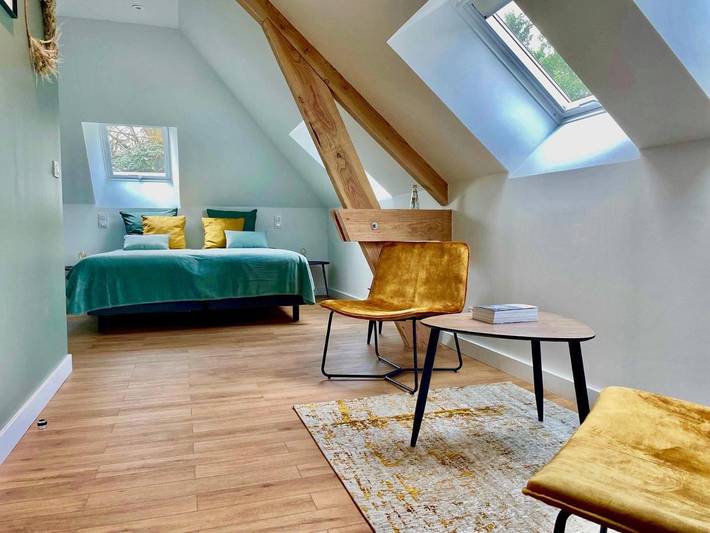 Deluxe Double Room with Bath in Rully, Région de Chalon-sur-Saône