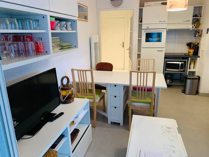 Gîte pour 4 personnes, avec terrasse, animaux acceptés dans Plage Centrale (Fort-Mahon-Plage)