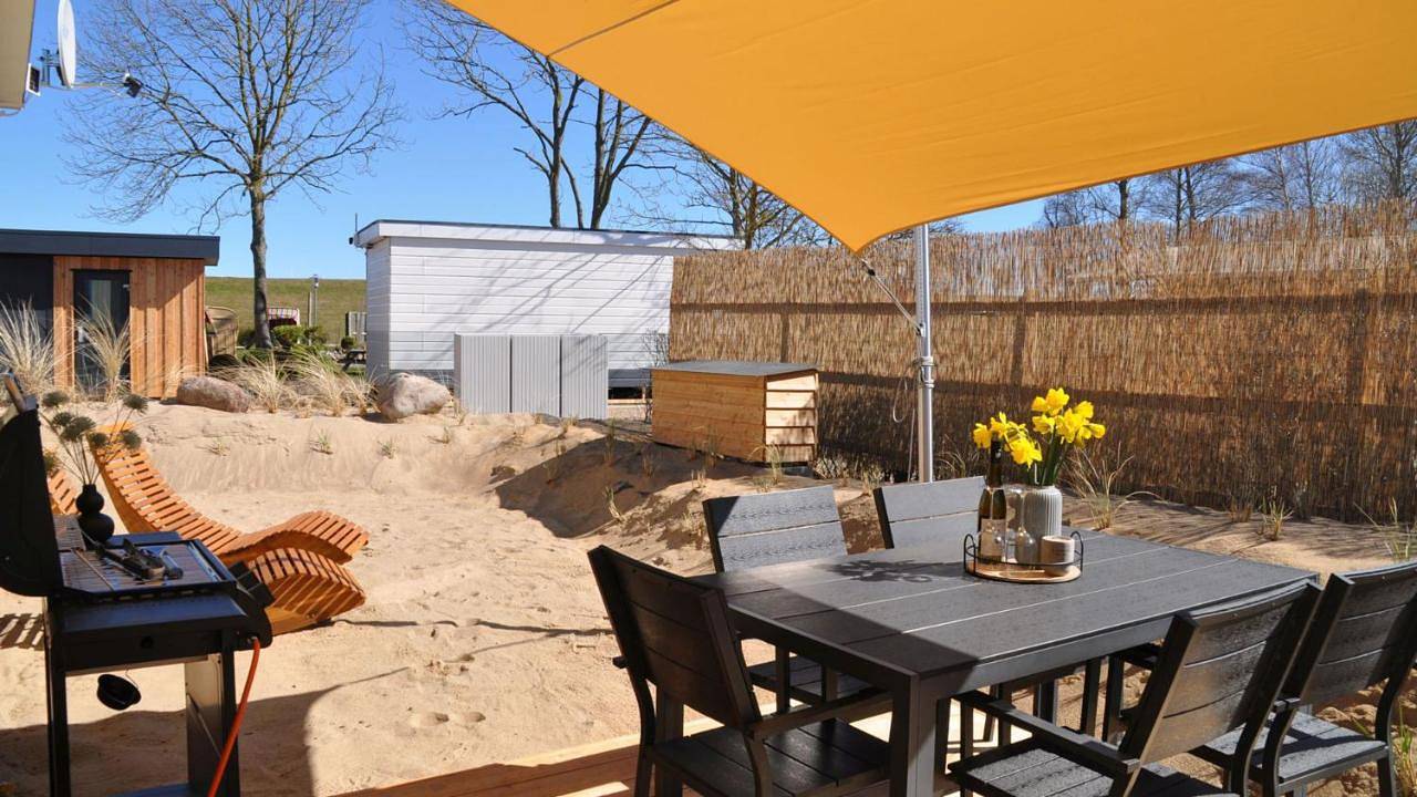Ferienhaus Nordlicht - Ankerplatz Dahme, Häuschen mit Dünenblick und Relaxliegen in Dahme, Ostholstein