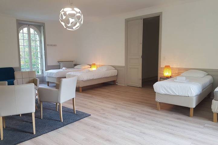 Location de vacances pour 15 personnes, avec jardin et balcon, animaux acceptés à Grez-sur-Loing - 4