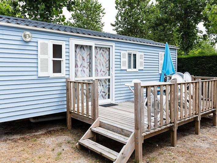 Mobil home pour 6 personnes, avec bassin pour enfant à Saint-Julien-des-Landes - 2