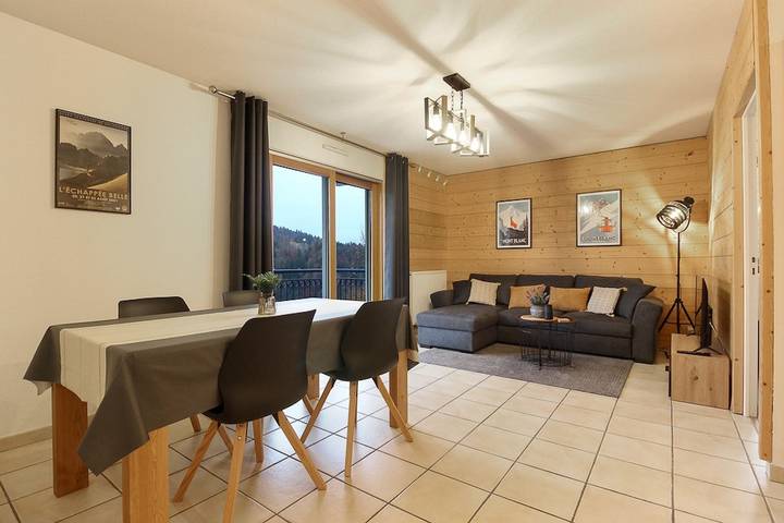 Gîte pour 4 personnes, avec balcon dans Thermes de Saint Gervais les Bains - 3