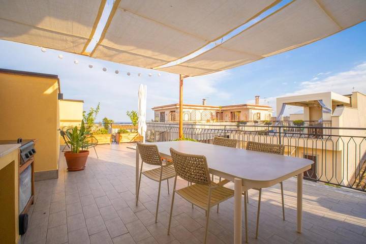 Gîte pour 2 personnes, avec terrasse à Santa Flavia