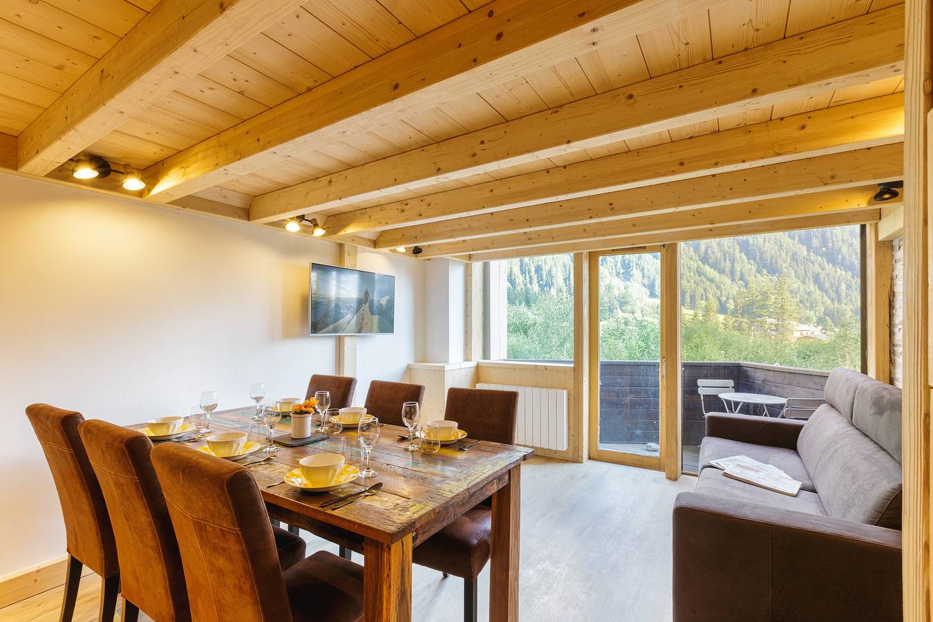 Appartement entier, Résidence Grand Roc - Ancolies 216 in Argentière, Chamonix-Mont-Blanc