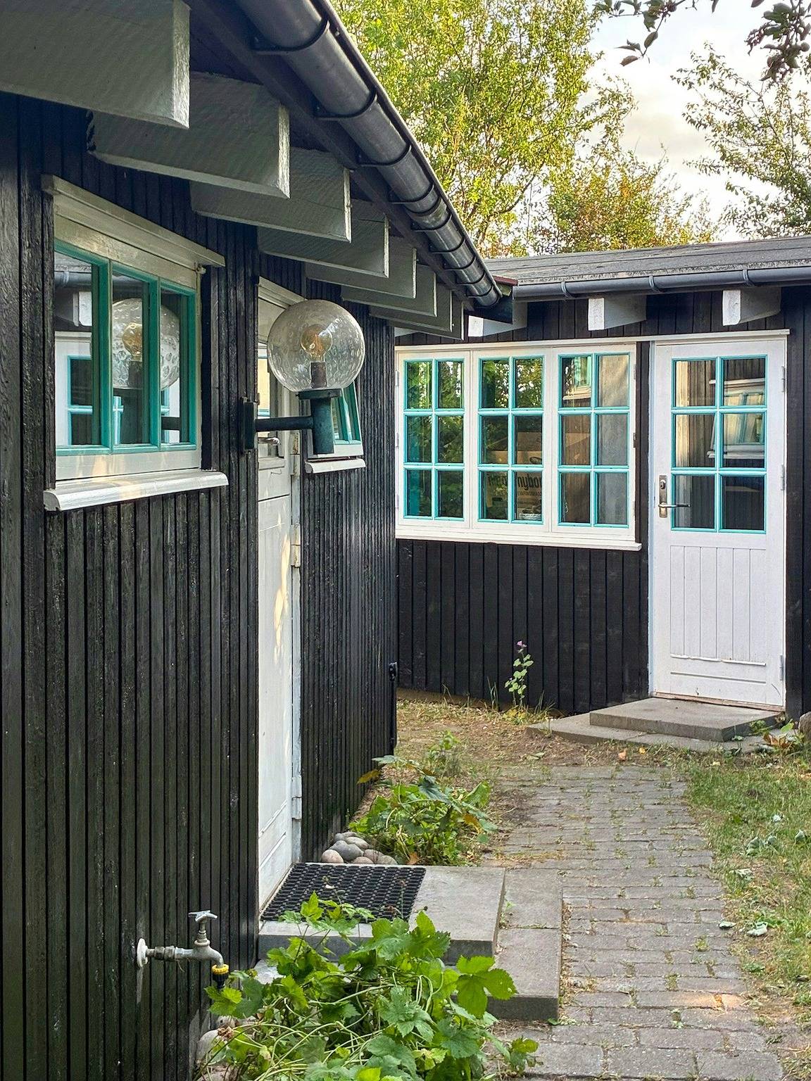 Blick auf den Arresø von der Terrasse und der Sauna aus in Helsinge, Hovedstaden