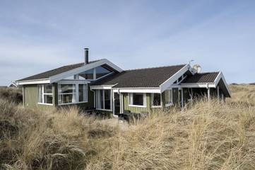 Ferienhaus mit Meerblick für 8 Personen, mit Sauna und Whirlpool sowie Terrasse, mit Haustier in Grønhøj Strand