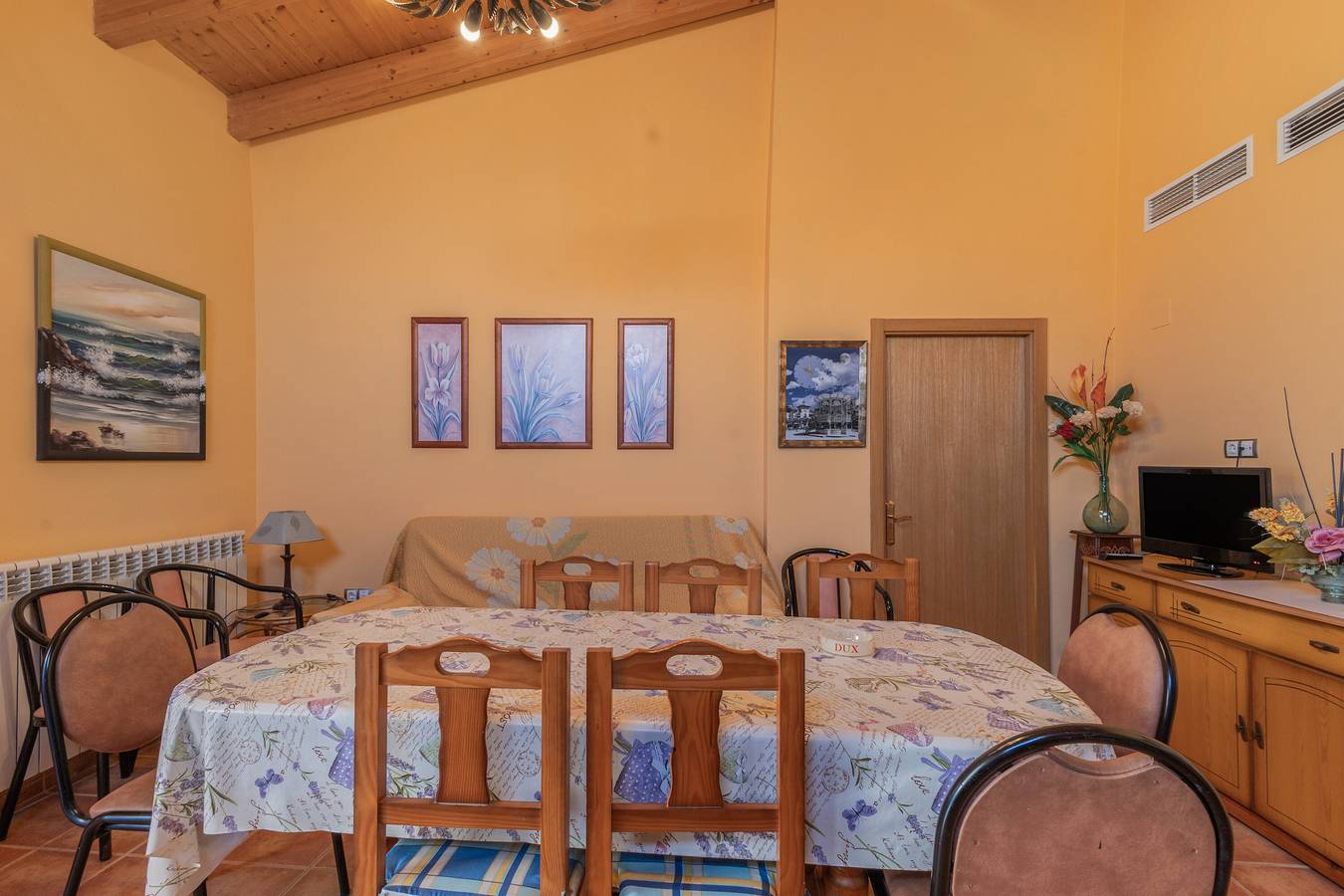 Maison de campagne "El Ático" avec Wi-Fi et climatisation in Maluenda, Province de Saragosse