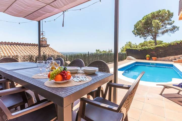 Casa de vacaciones para 6 personas, con piscina y terraza - 1