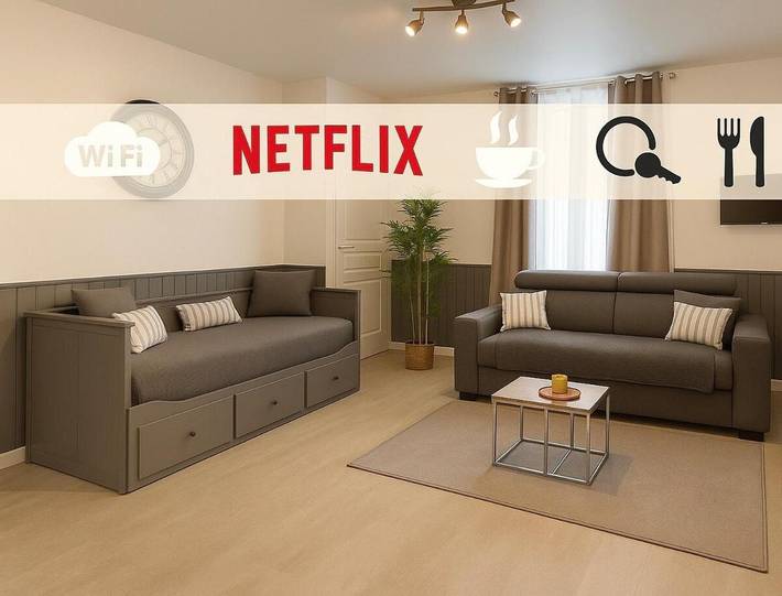Appartement de vacances pour 3 personnes, animaux acceptés