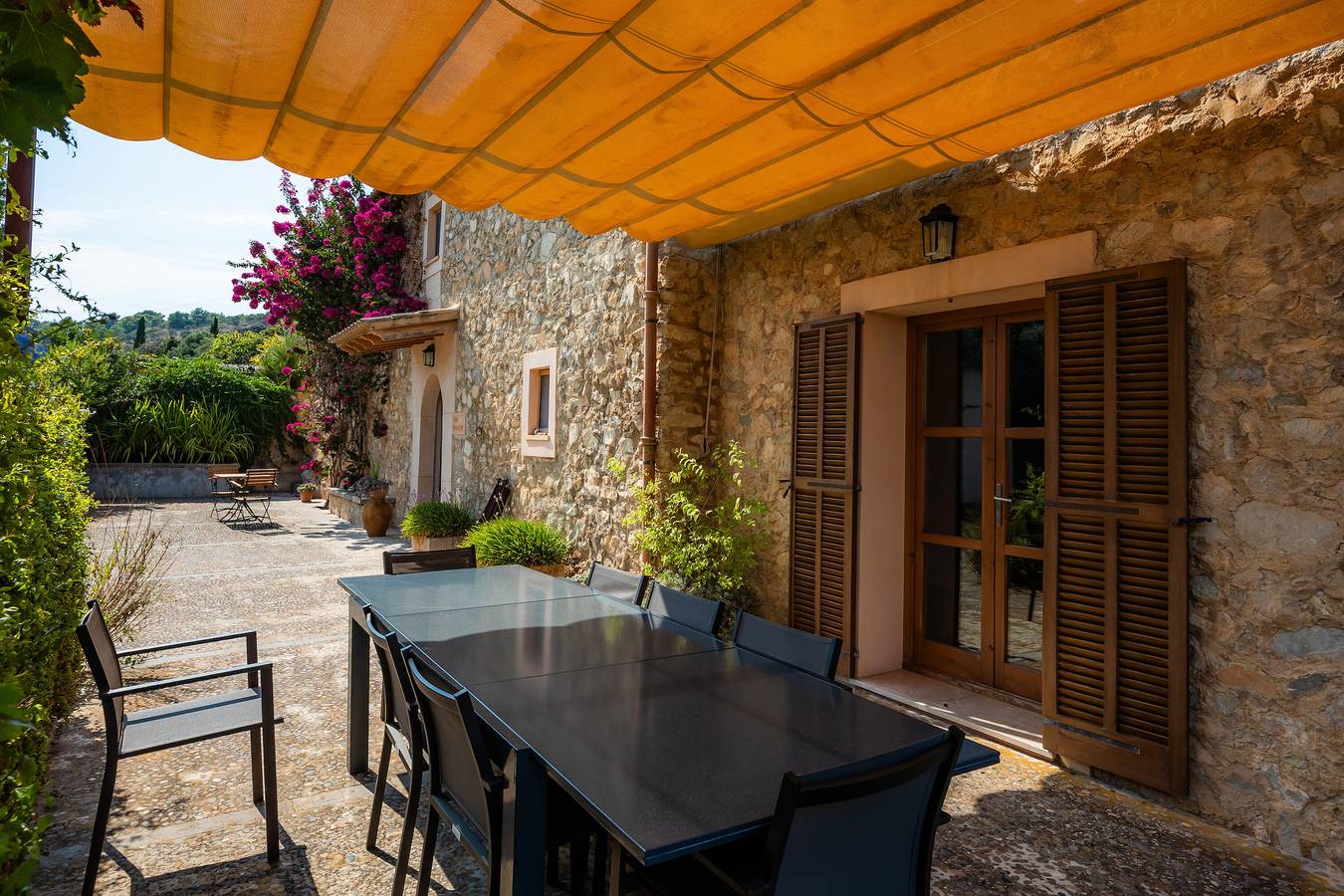 Landhaus 'Els Clepes' mit Bergblick, privatem Pool und Wlan in Son Servera, Mallorca Osten
