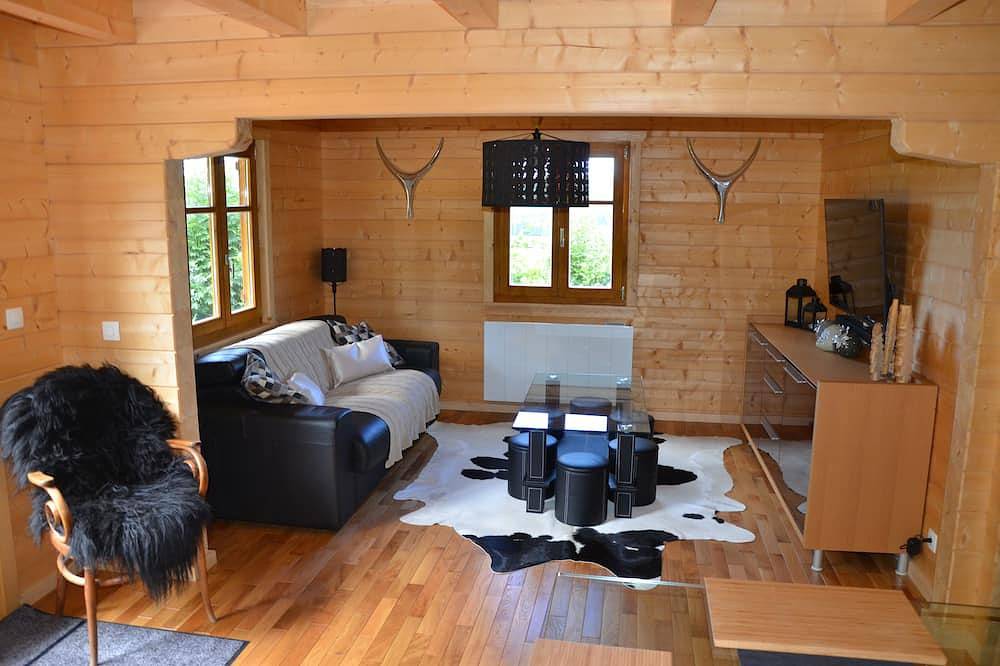Chalet de petit machin Spa et Sauna proche Gerardmer La Bresse in Anould, Saint-Dié-des-Vosges