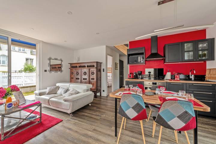 Maison de vacances pour 4 personnes, avec terrasse et jardin - 1