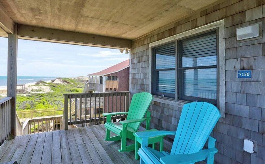 3br Oceanfront Duplex, views, sunrise! in Nags Head, Dare County